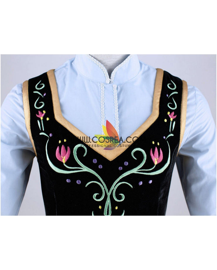 Frozen Anna Winter Complete Cosplay Costume