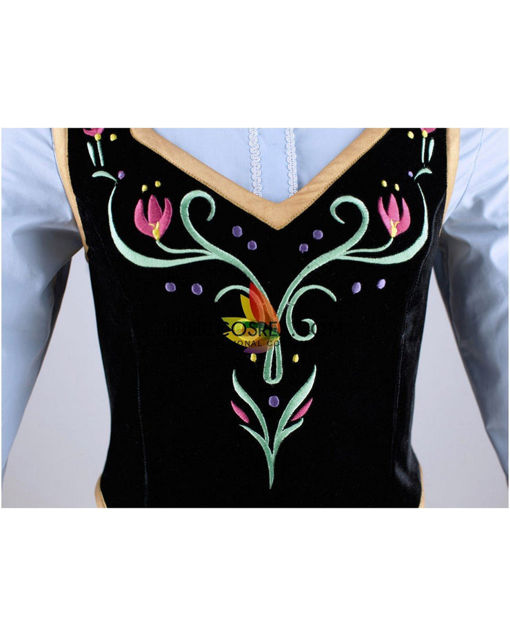 Frozen Anna Winter Complete Cosplay Costume