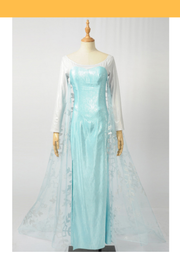 Frozen Elsa Light Cyan Cosplay Costume