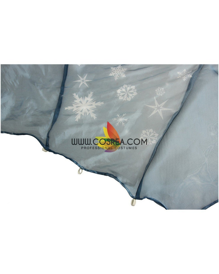 Frozen Olaf's Adventure Elsa Velvet Cosplay Costume