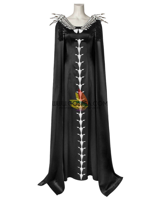 Cosrea Disney No Option Maleficent 2 Black Winged Cosplay Costume