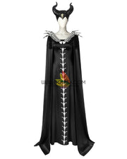 Cosrea Disney No Option Maleficent 2 Black Winged Cosplay Costume