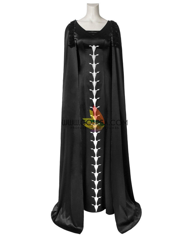 Cosrea Disney No Option Maleficent 2 Black Winged Cosplay Costume