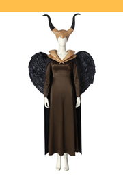 Cosrea Disney No Option Maleficent 2 Bronze Winged Cosplay Costume