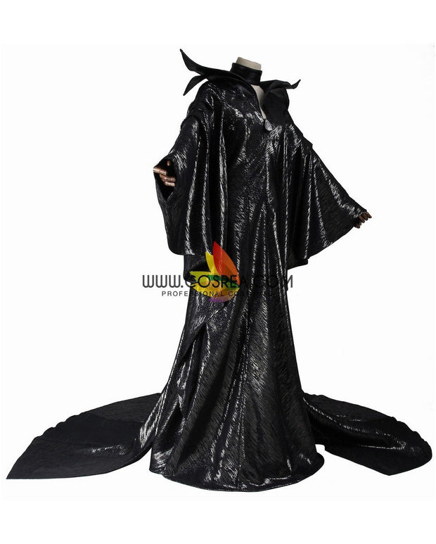 Maleficent Textured Fabric Cosplay Costume