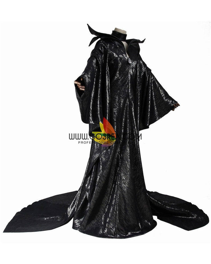 Maleficent Textured Fabric Cosplay Costume