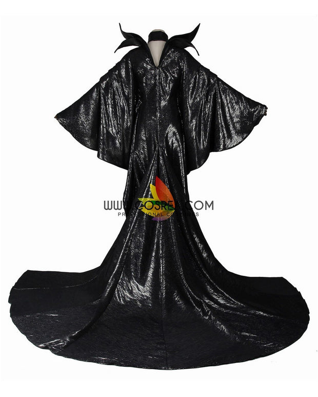Maleficent Textured Fabric Cosplay Costume
