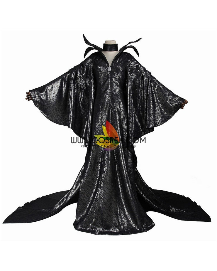 Maleficent Textured Fabric Cosplay Costume