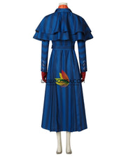 Mary Poppins Returns Navy Blue Uniformed Cosplay Costume