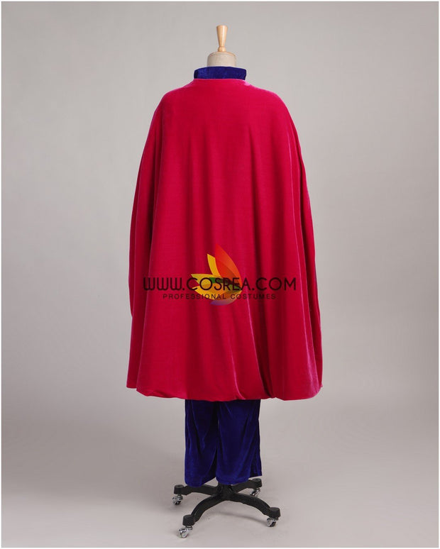 Prince Phillip Sleeping Beauty Brocade Satin Cosplay Costume