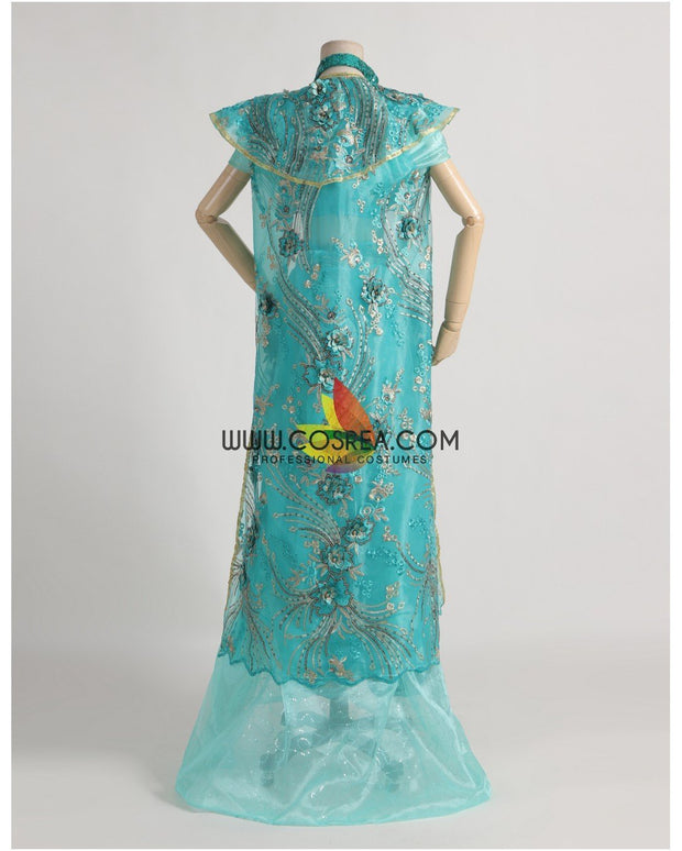 Cosrea Disney No Option Princess Jasmine Embroidered Costume With Matching Cape