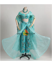 Cosrea Disney No Option Princess Jasmine Embroidered Costume With Matching Cape