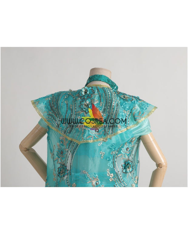 Cosrea Disney No Option Princess Jasmine Embroidered Costume With Matching Cape