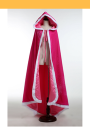 Cosrea Disney No Option Sleeping Beauty Aurora Classic Pink Velvet Cape