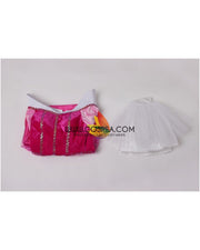 Princess Aurora With Velvet Sleeves Sleeping Beauty Cosplay Costume