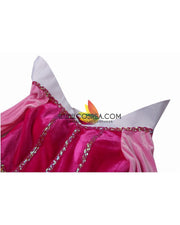 Princess Aurora With Velvet Sleeves Sleeping Beauty Cosplay Costume