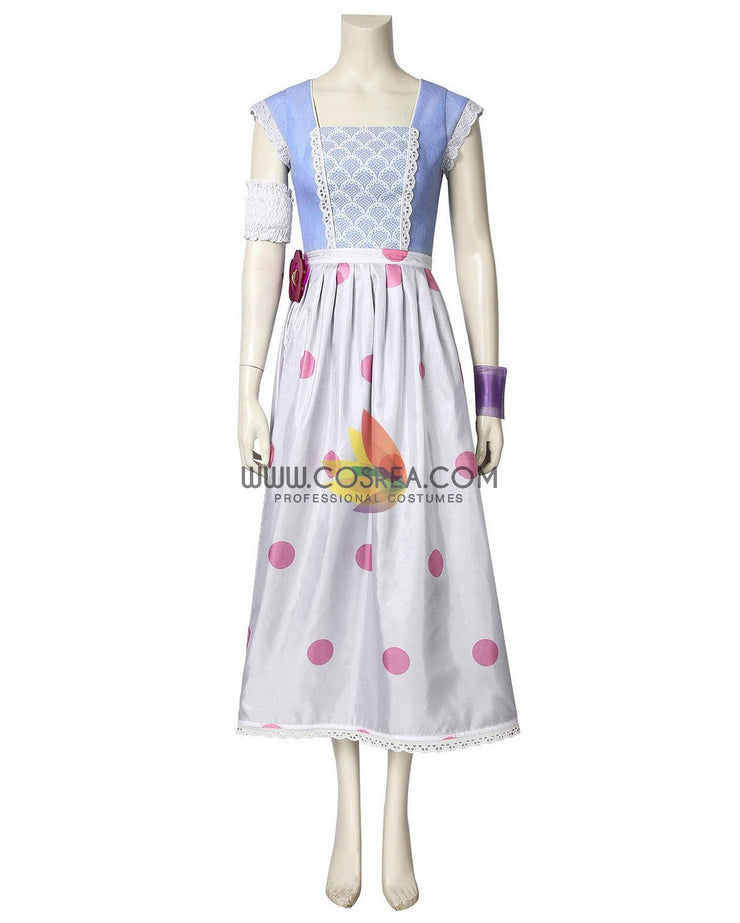 Cosrea Disney No Option Toy Story 4 Bo Peep Cosplay Costume