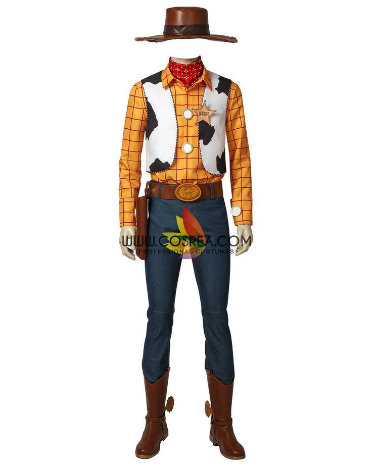 Toy Story Sheriff Woody Cosplay Costume