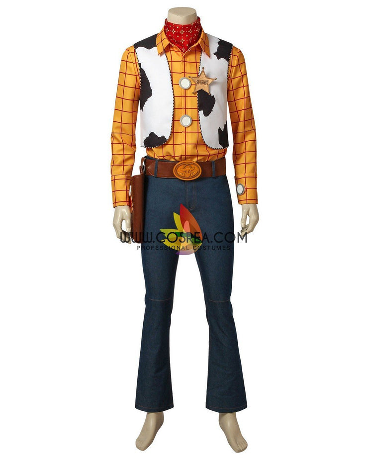 Toy Story Sheriff Woody Cosplay Costume