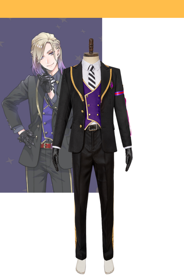 Cosrea Disney No Option Twisted Wonderland Heartslabyul School Uniform Purple Ver Cosplay Costume
