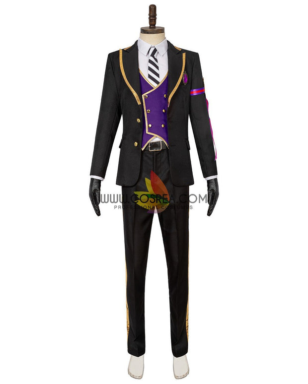 Cosrea Disney No Option Twisted Wonderland Heartslabyul School Uniform Purple Ver Cosplay Costume