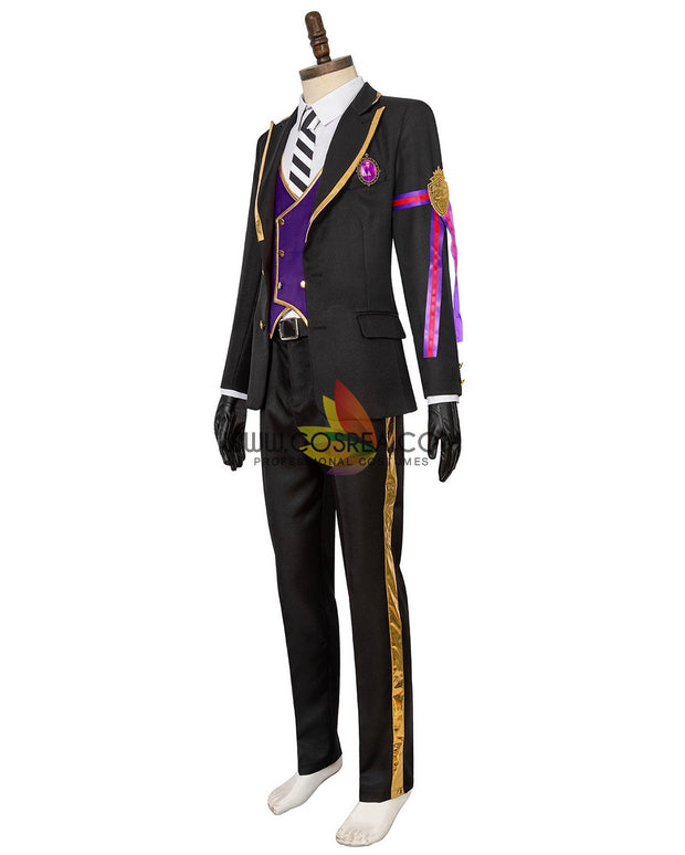Cosrea Disney No Option Twisted Wonderland Heartslabyul School Uniform Purple Ver Cosplay Costume