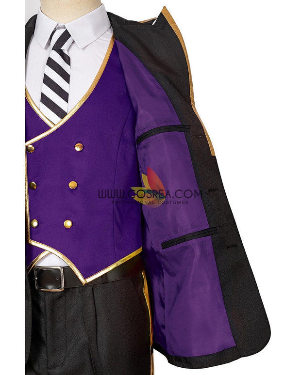 Cosrea Disney No Option Twisted Wonderland Heartslabyul School Uniform Purple Ver Cosplay Costume