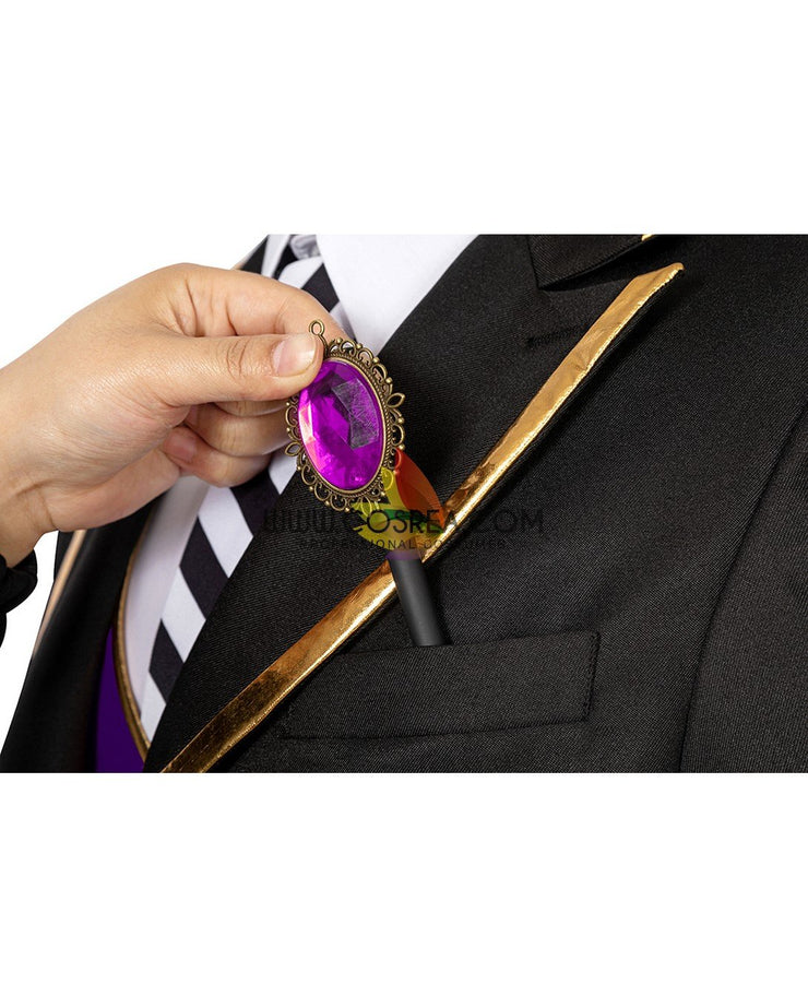 Cosrea Disney No Option Twisted Wonderland Heartslabyul School Uniform Purple Ver Cosplay Costume