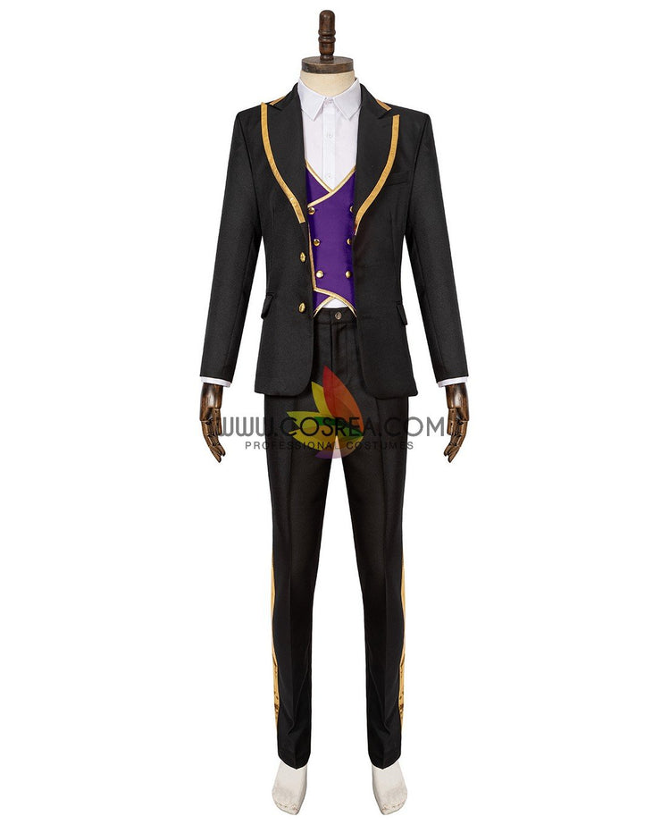 Cosrea Disney No Option Twisted Wonderland Heartslabyul School Uniform Purple Ver Cosplay Costume