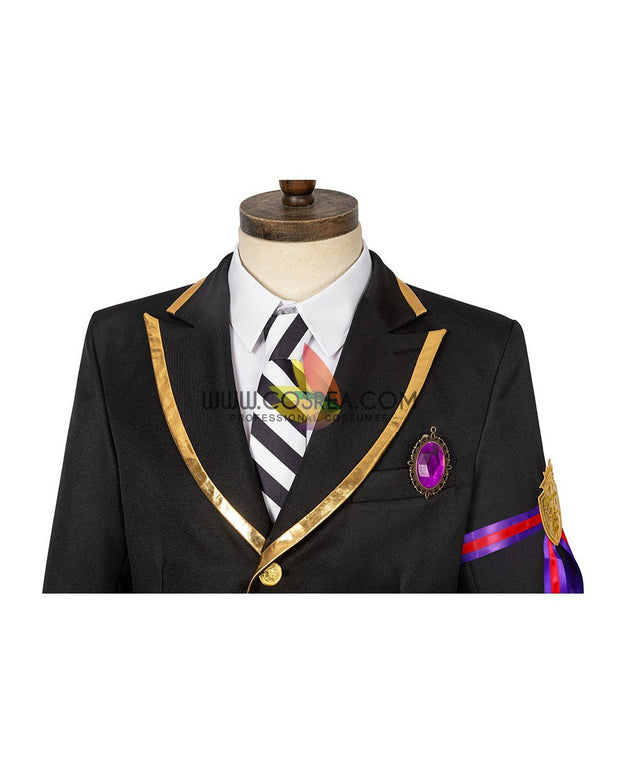 Cosrea Disney No Option Twisted Wonderland Heartslabyul School Uniform Purple Ver Cosplay Costume