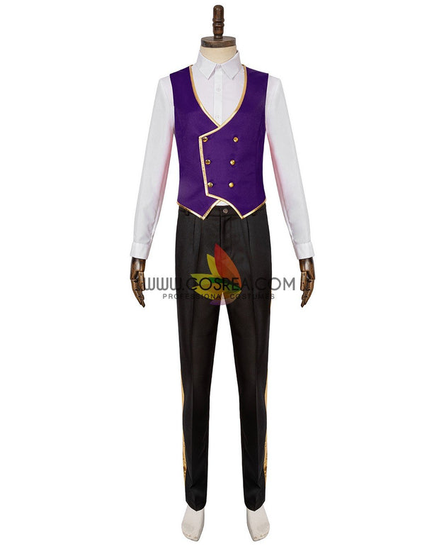 Cosrea Disney No Option Twisted Wonderland Heartslabyul School Uniform Purple Ver Cosplay Costume