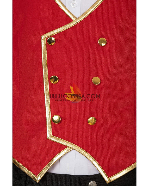 Cosrea Disney No Option Twisted Wonderland Heartslabyul School Uniform Red Ver Cosplay Costume