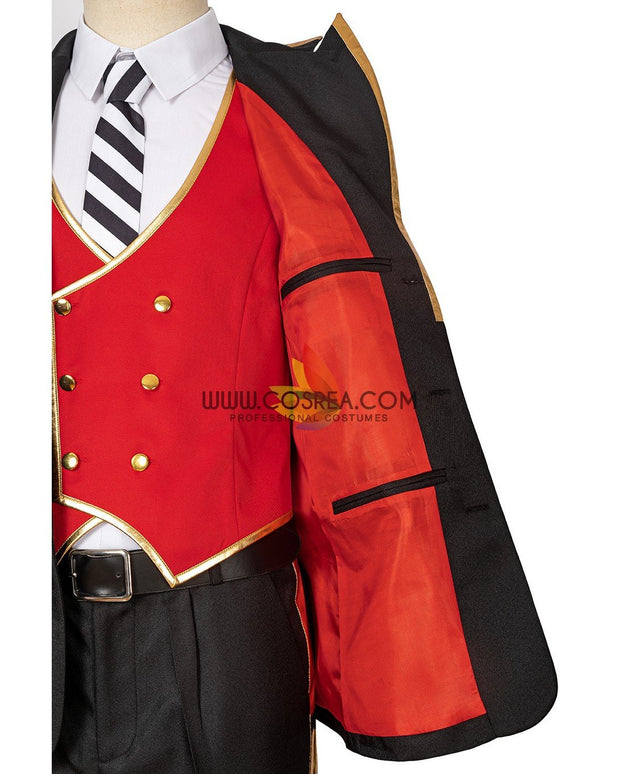Cosrea Disney No Option Twisted Wonderland Heartslabyul School Uniform Red Ver Cosplay Costume