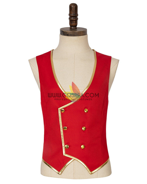 Cosrea Disney No Option Twisted Wonderland Heartslabyul School Uniform Red Ver Cosplay Costume