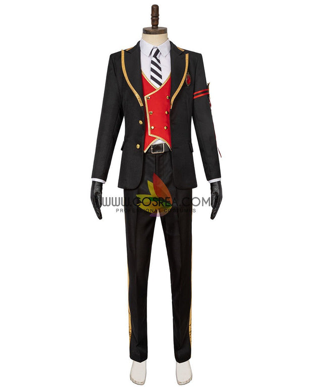 Cosrea Disney No Option Twisted Wonderland Heartslabyul School Uniform Red Ver Cosplay Costume