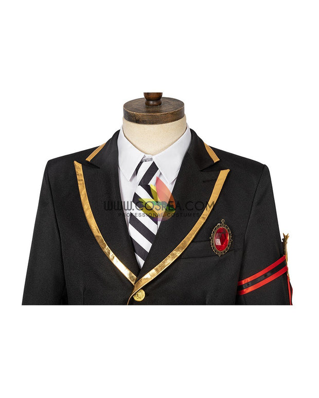 Cosrea Disney No Option Twisted Wonderland Heartslabyul School Uniform Red Ver Cosplay Costume