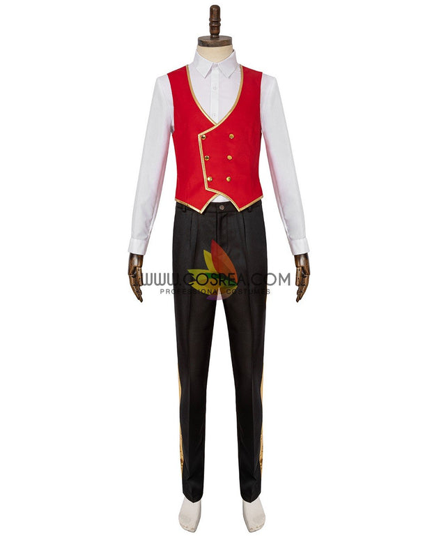 Cosrea Disney No Option Twisted Wonderland Heartslabyul School Uniform Red Ver Cosplay Costume