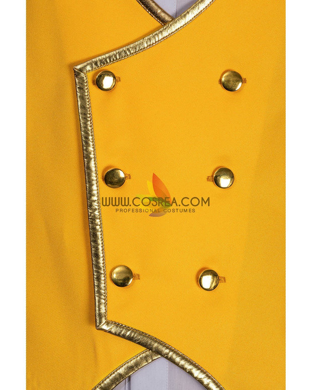 Cosrea Disney No Option Twisted Wonderland Heartslabyul School Uniform Yellow Ver Cosplay Costume