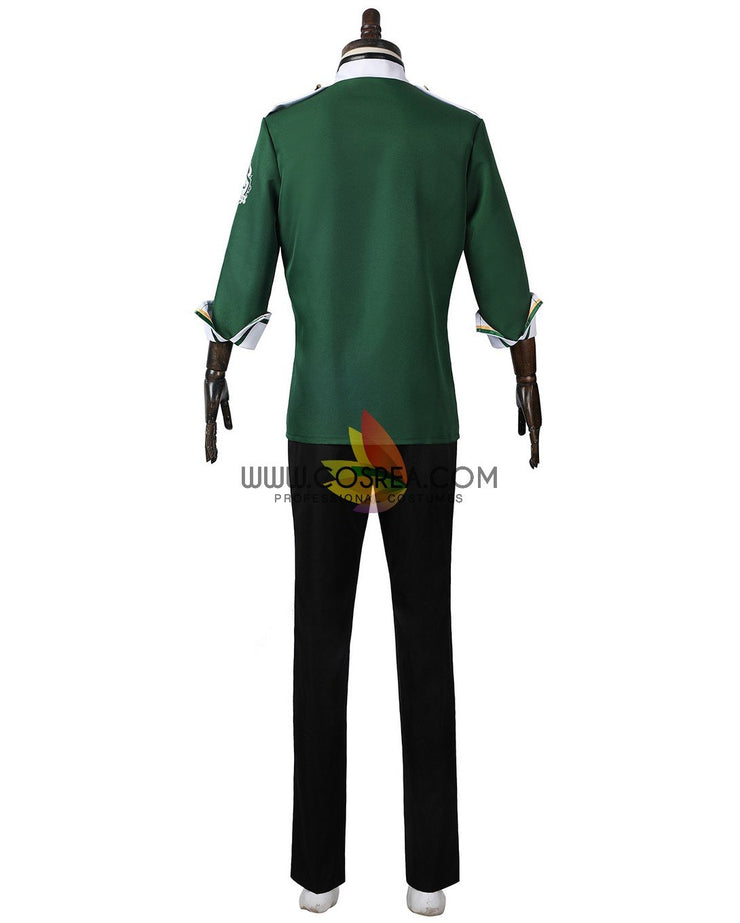 Cosrea Disney No Option Twisted Wonderland NRC Master Chef Green Uniform Cosplay Costume