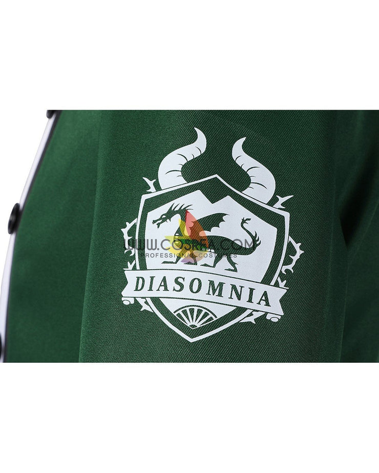Cosrea Disney No Option Twisted Wonderland NRC Master Chef Green Uniform Cosplay Costume