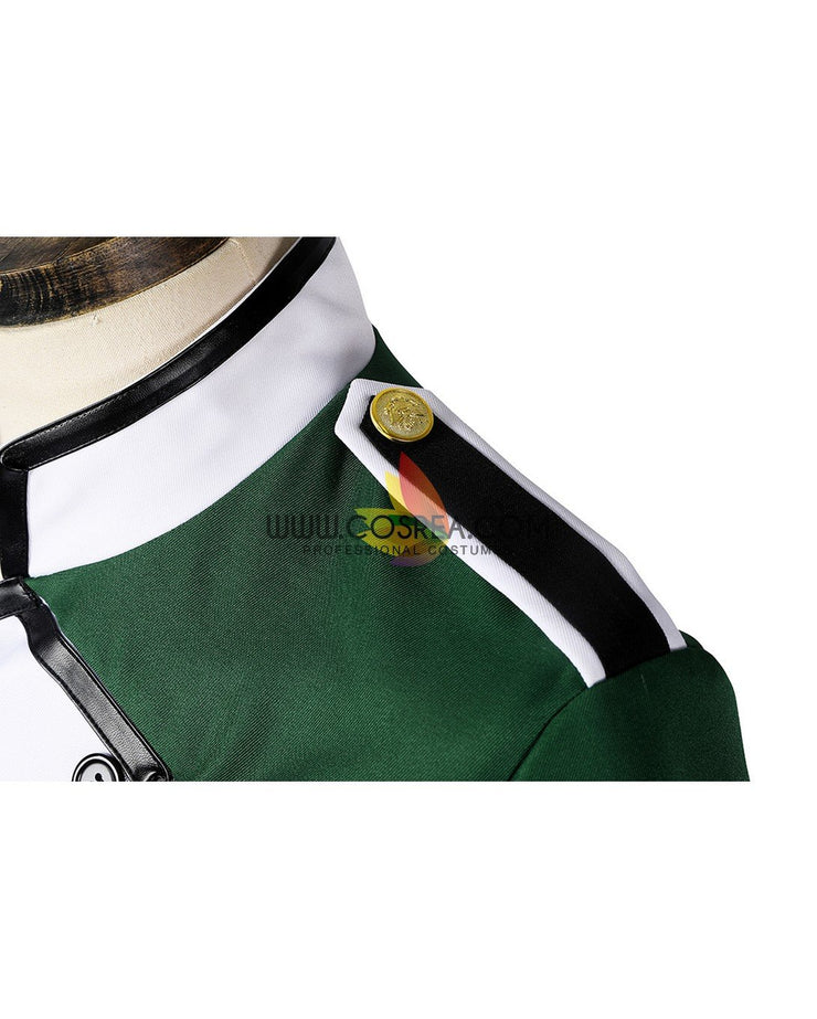Cosrea Disney No Option Twisted Wonderland NRC Master Chef Green Uniform Cosplay Costume