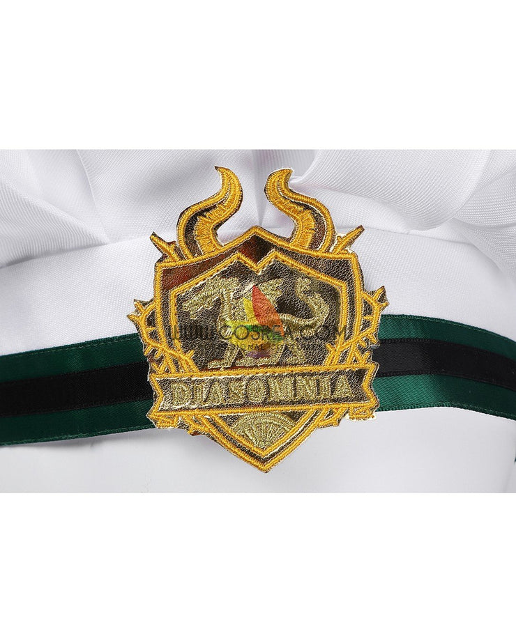 Cosrea Disney No Option Twisted Wonderland NRC Master Chef Green Uniform Cosplay Costume