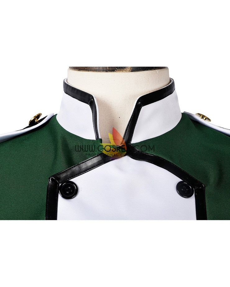 Cosrea Disney No Option Twisted Wonderland NRC Master Chef Green Uniform Cosplay Costume