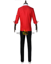 Cosrea Disney No Option Twisted Wonderland NRC Master Chef Red Uniform Cosplay Costume