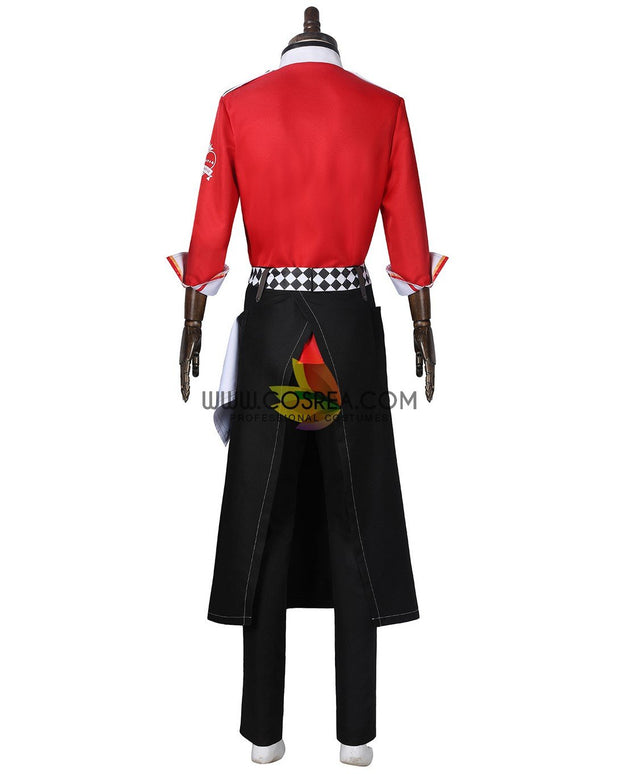 Cosrea Disney No Option Twisted Wonderland NRC Master Chef Red Uniform Cosplay Costume