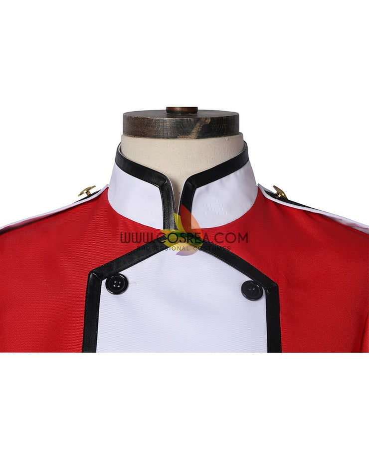 Cosrea Disney No Option Twisted Wonderland NRC Master Chef Red Uniform Cosplay Costume