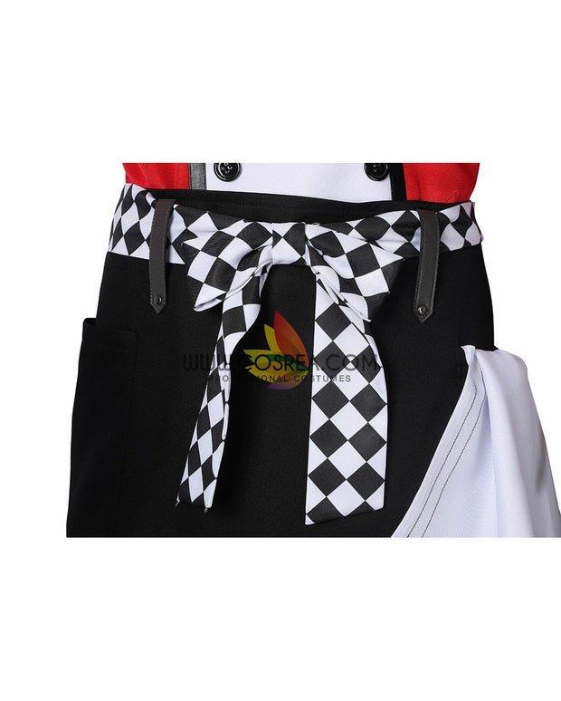 Cosrea Disney No Option Twisted Wonderland NRC Master Chef Red Uniform Cosplay Costume