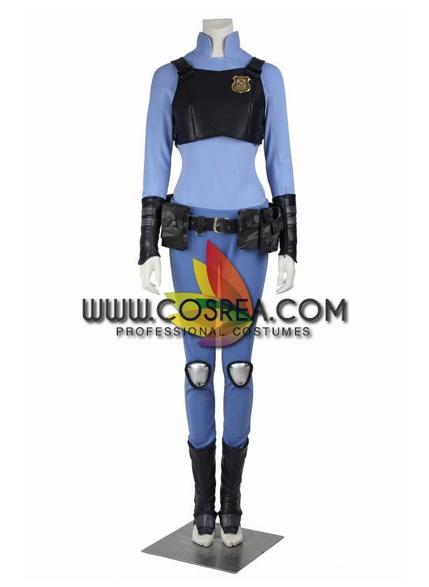 Cosrea Disney No Option Zootopia Judy Hopps ZPD Uniform Cosplay Costume