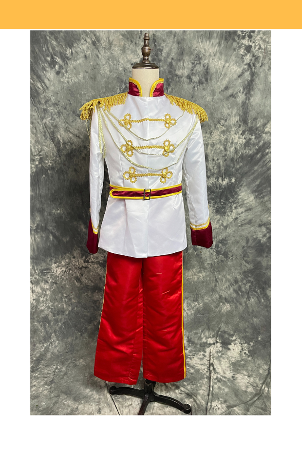 Cosrea Disney Prince Charming Satin Cosplay Costume