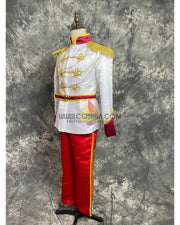 Cosrea Disney Prince Charming Satin Cosplay Costume